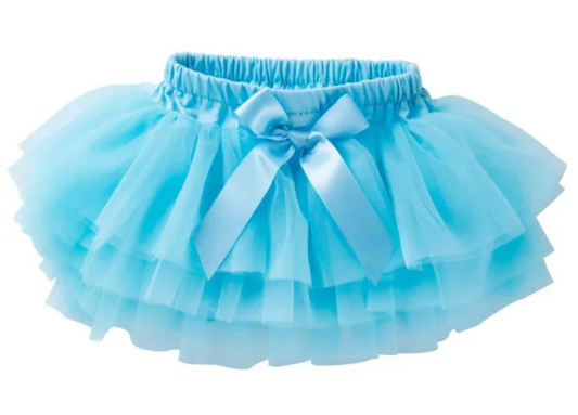 Baby Girls Light Turquoise Tutu Bloomers | Baby Toddler Girls Pastel Turquoise Bloomers | Great Baby Gift!