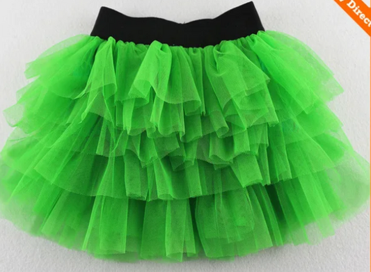 Girls Baby GREEN Layered Tutu | Girls Toddler GREEN Tutu | ADORABLE!