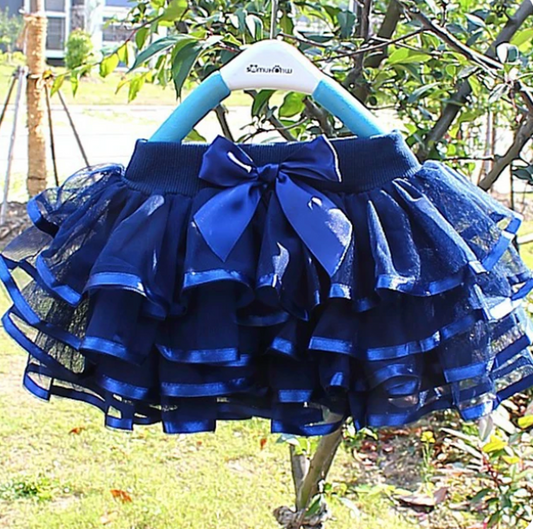 Girls Baby NAVY BLUE Layered Tutu | Girls Toddler NAVY BLUE Tutu | ADORABLE!