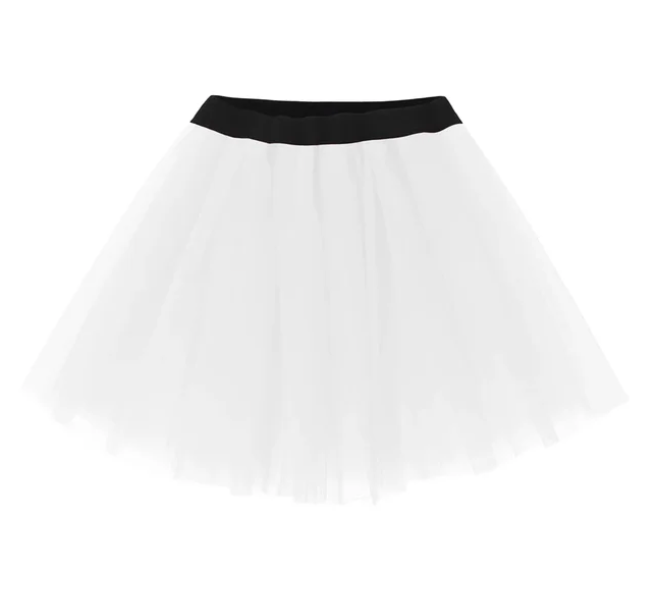 Ladies Adult White Layered Tutu | White Women's Adults Tutu | CLEARANCE!