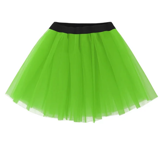 Ladies Adult LIME GREEN Layered Tutu | APPLE GREEN Women's Adults Tutu | CLEARANCE!