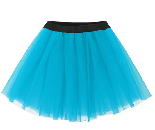 Ladies Adult TURQUOISE Layered Tutu | TURQUOISE Women's Adults Tutu | CLEARANCE!