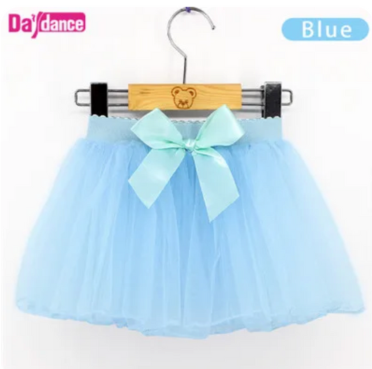 Girls Baby Blue Layered Tutu | Girls Toddler Light Blue DANCE Tutu | Great for Over Dance Leotard