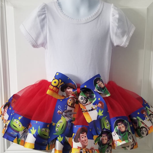 Girls TOY STORY Tutu Only | Toy Story Buzz Ribbon Tutu | Adorable!